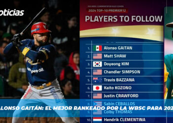 Alonso Gaitán: el mejor rankeado por la WBSC para 2025