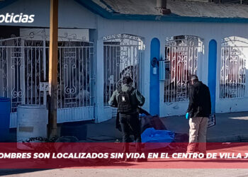 Dos hombres son localizados sin vida en el centro de Villa Juárez