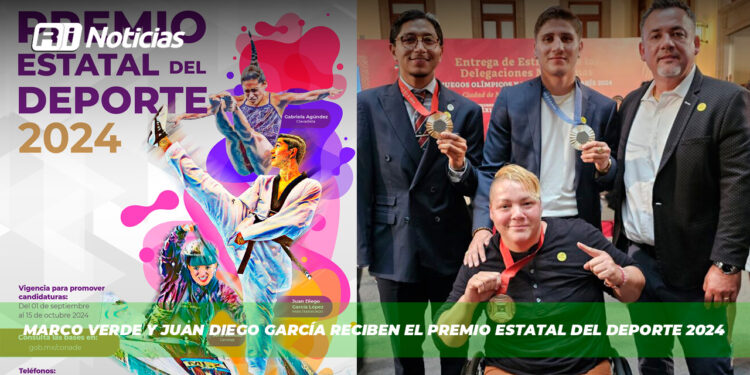 Marco Verde y Juan Diego García reciben el Premio Estatal del Deporte 2024