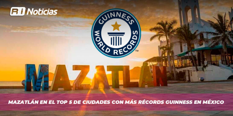 Mazatlán en el Top 5 de Ciudades con Más Récords Guinness en México