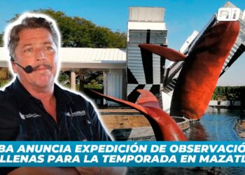 Munba anuncia expedición de observación de ballenas para la temporada en Mazatlán