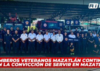 Bomberos Veteranos Mazatlán continúa con la convicción de servir en Mazatlán