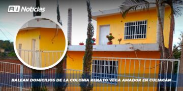 Balean domicilios de la colonia Renato Vega Amador en Culiacán