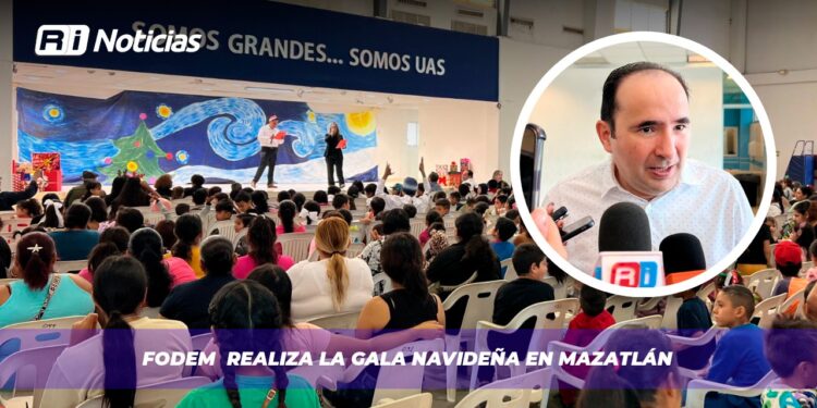 FODEM realiza Gala Navideña en Mazatlán