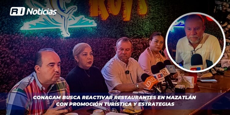Conagam busca reactivar restaurantes en Mazatlán con promoción turística y estrategias