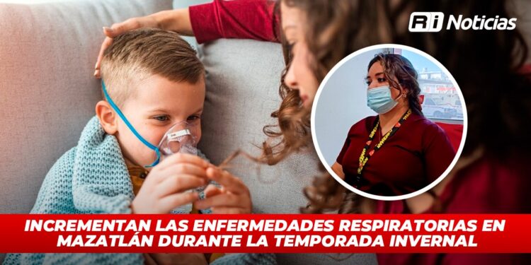 Incrementan las enfermedades respiratorias en Mazatlán durante la temporada invernal