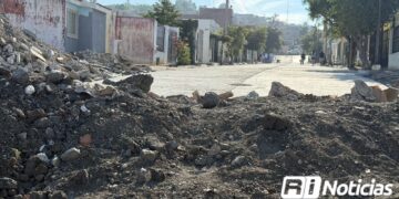 Calle Ciudad Valles en Lomas de Mazatlán muestra avance luego de estar olvidada por más de 1 año y medio