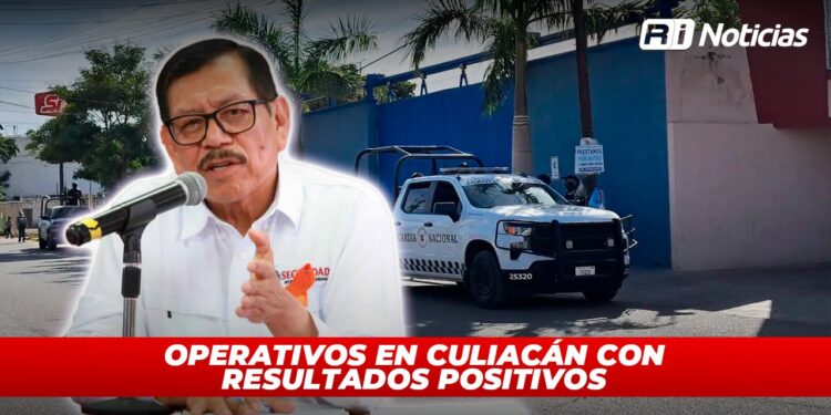 Operativos en Culiacán con resultados positivos