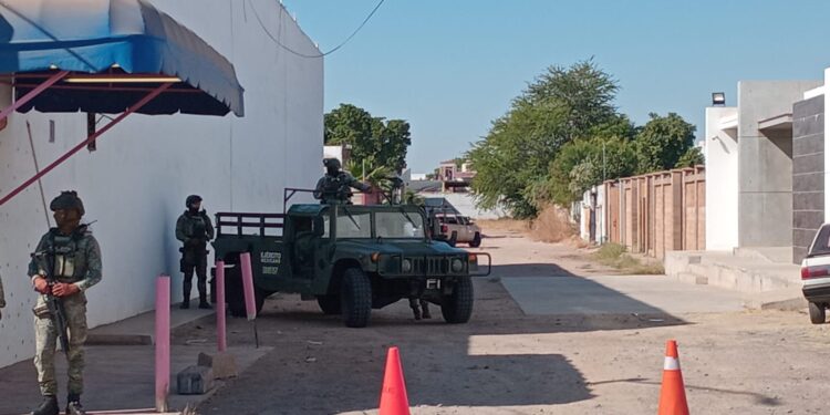 Militares aseguran domicilio en Villas del Río tras ataque a agentes federales