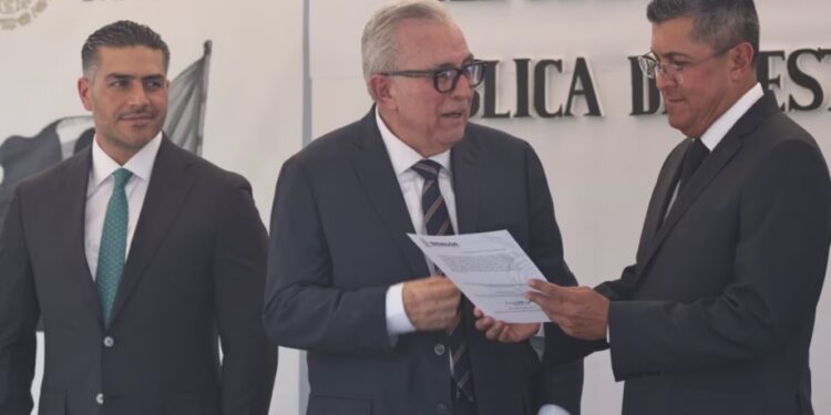 Gobernador de Sinaloa respalda nombramiento de Óscar Rentería Schazarino como nuevo secretario de Seguridad Pública