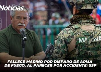 Fallece Marino por disparo de arma de fuego, al parecer por accidente: SSP