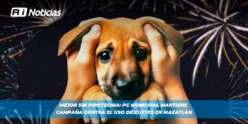Mejor Sin Pirotecnia: PC Municipal mantiene campaña contra el uso de cuetes en Mazatlán