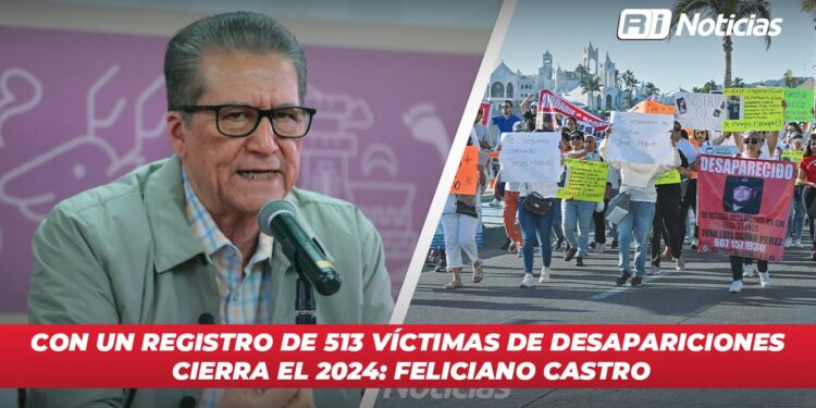 Con un registro de 513 víctimas de desapariciones cierra el 2024: Feliciano Castro