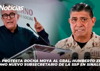 Toma protesta Rocha Moya al Gral. Humberto Zerón como nuevo Subsecretario de la SSP en Sinaloa
