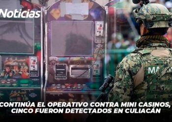 Continúa el operativo contra mini casinos, cinco fueron detectados en Culiacán