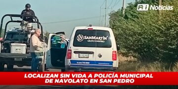 Localizan sin vida a policía municipal de Navolato en San Pedro