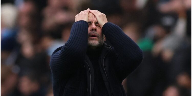 El Manchester City de Guardiola sigue con su mala racha: ¿Cuántos partidos llevan sin ganar en la temporada?