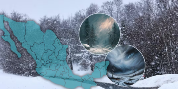 Nuevo frente frío y caída de nieve, lo que prevé el pronóstico para México