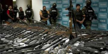 Texas, Arizona y California, los estados de EU que proveen mayoría de armas al Cártel de Sinaloa y CJNG