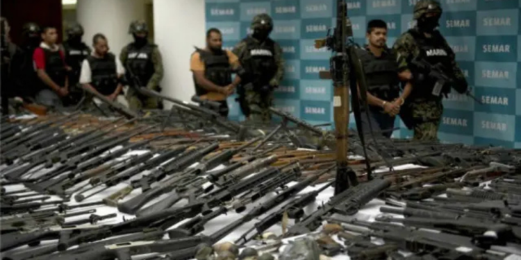 Texas, Arizona y California, los estados de EU que proveen mayoría de armas al Cártel de Sinaloa y CJNG