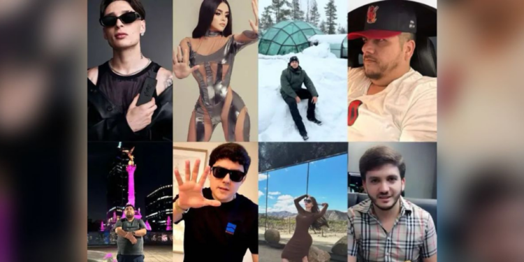 ¿Quiénes son los artistas e influencers vinculados a “Los Chapitos” según los volantes en Culiacán?