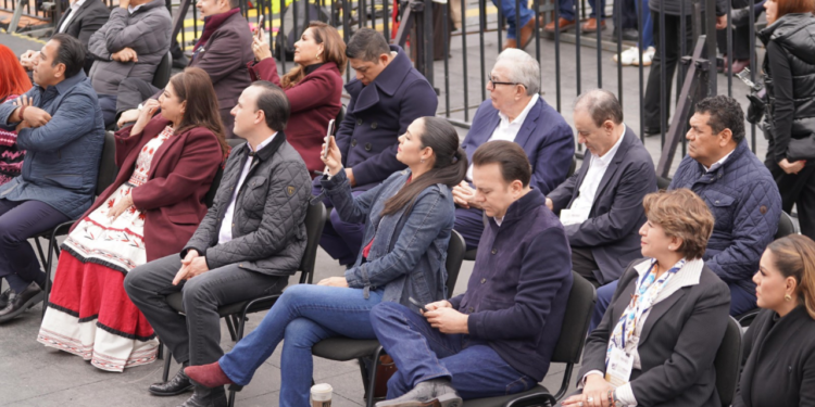 Rocha Moya Presente en el informe de la Presidenta Claudia Sheinbaum