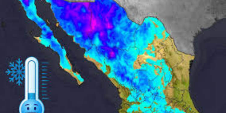 Frente frío 24 ocasionará temperaturas mínimas por debajo de 0 °C en 20 entidades