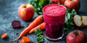 ¿Qué beneficios tiene tomar jugo de betabel con zanahoria diario en ayunas?