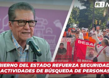 Gobierno del Estado refuerza seguridad en actividades de búsqueda de personas