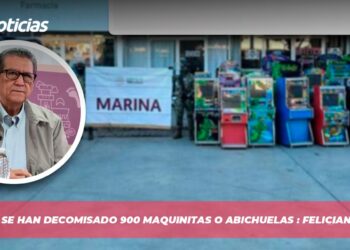 En Sinaloa se han decomisado 900 maquinitas o abichuelas : Feliciano Castro