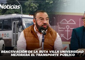 Reactivación de la Ruta Villa Universidad mejorará el transporte público