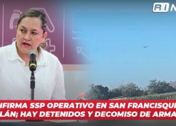 Confirma SSP operativo en San Francisquito, Mazatlán; hay detenidos y decomiso de armamento