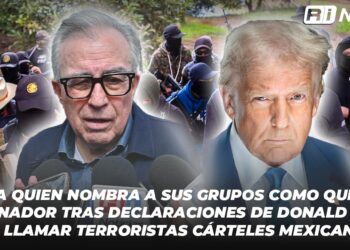 “Cada quien nombra a sus grupos como quiera”; Gobernador tras declaraciones de Donald Trump de llamar terroristas cárteles mexicanos