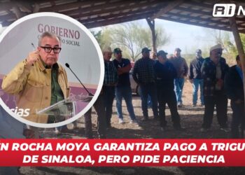 Rubén Rocha Moya garantiza pago a Trigueros de Sinaloa, pero pide paciencia