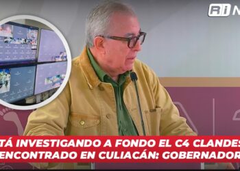 Se está investigando a fondo el C4 clandestino encontrado en Culiacán:Gobernador