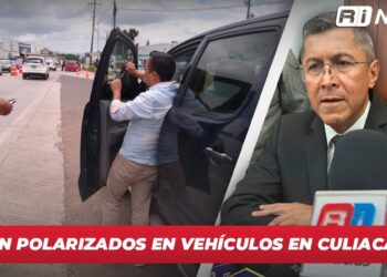 Retiran polarizados en vehículos en Culiacán: SSP