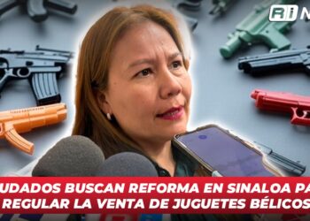 Diputados buscan reforma en Sinaloa para regular la venta de juguetes bélicos