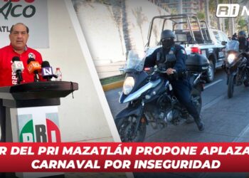 Líder del PRI Mazatlán propone aplazar el Carnaval por inseguridad