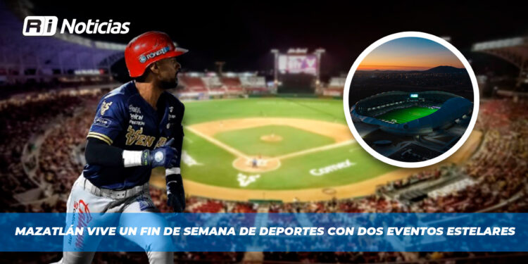 Mazatlán vive un fin de semana de deportes con dos eventos estelares