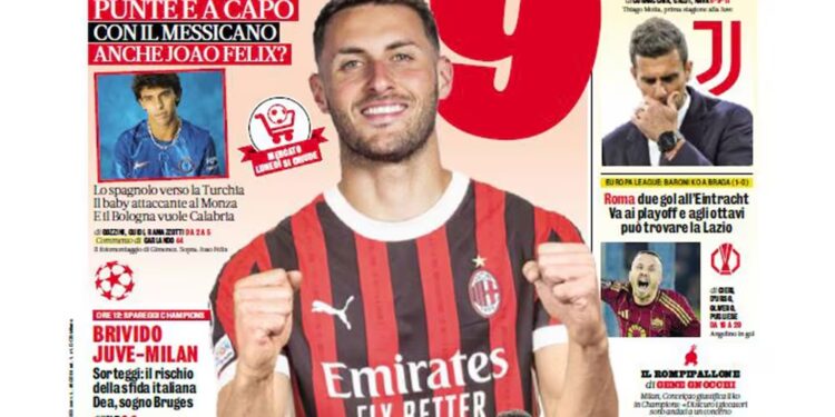 ¿Santi Gimenez puede jugar con el AC Milan en la Champions League? Esto dice el REGLAMENTO