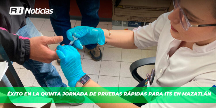 Éxito en la quinta jornada de pruebas rápidas para ITS en Mazatlán