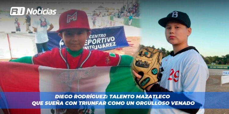 Diego Rodríguez: talento mazatleco que sueña con triunfar como un Orgulloso Venado