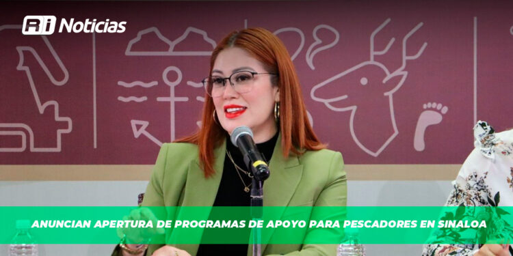 Anuncian apertura de programas de apoyo para pescadores en Sinaloa