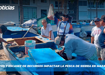 Vientos y Escasez de Recursos Impactan la Pesca de Sierra en Mazatlán