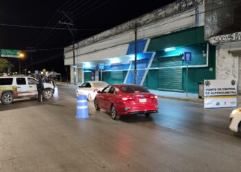 Juez Cívico sanciona a 22 conductores con aliento alcohólico durante primer operativo preventivo del año