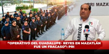 “Operativo del Guadalupe- Reyes en Mazatlán fue un fracaso”: PRI