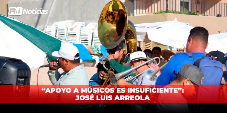 “Apoyo a músicos es insuficiente”: José Luis Arreola