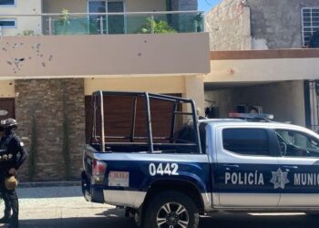 Balean domicilio en la colonia Simón Bolívar en Culiacán