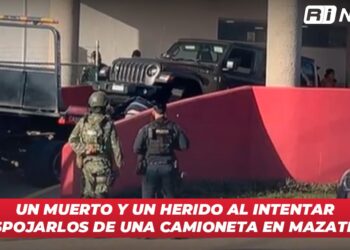 Un muerto y un herido al Intentar despojarlos de una camioneta en Mazatlán