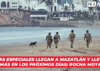 Fuerzas especiales llegan a Mazatlán y llegarán más en los próximos días: Rocha Moya